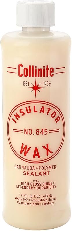 Collinite 845 Insulator Wax, 16 fl oz Carnauba‑Polymer Sealant for Hig
