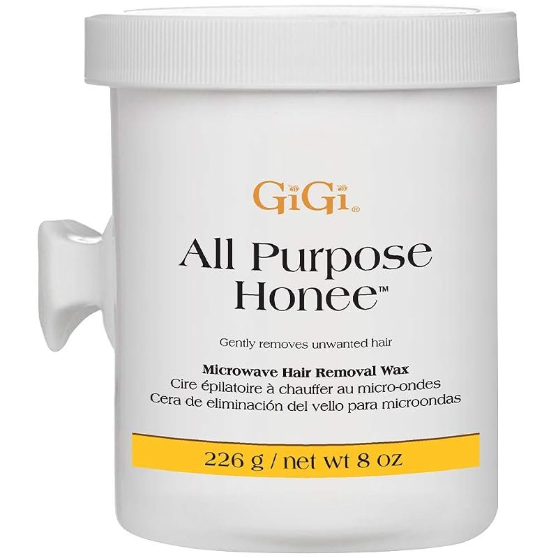 GiGi all‑purpose honee soft wax, 8 oz, gently removes hair from face a