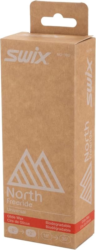 Swix North Freeride Wax – Premium Cold‑Weather Formula for High‑Speed