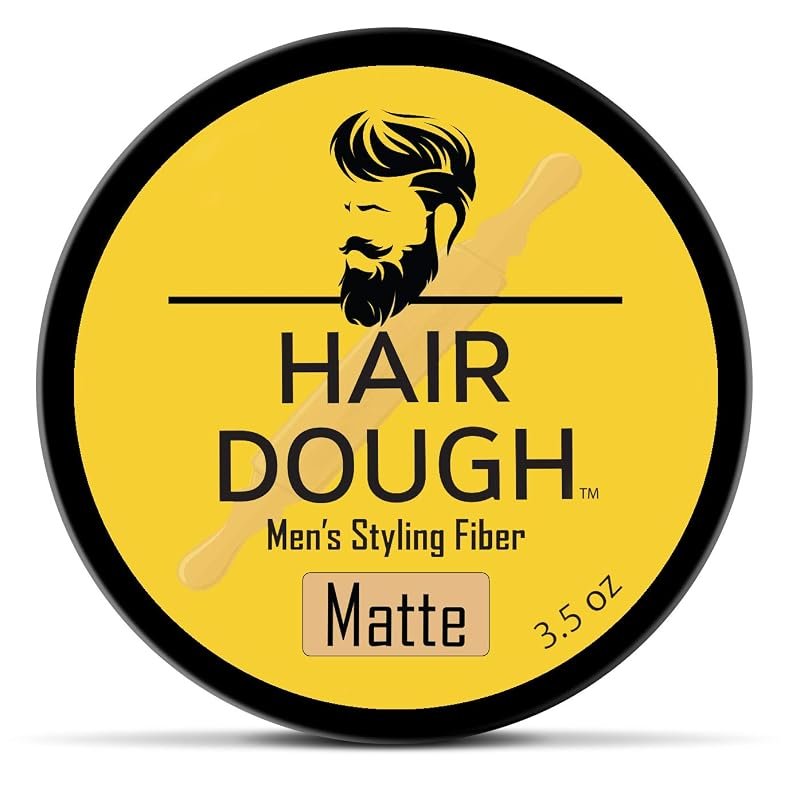 Hair Dough Styling Clay for Men – Matte Finish, Strong Hold Wax Paste 