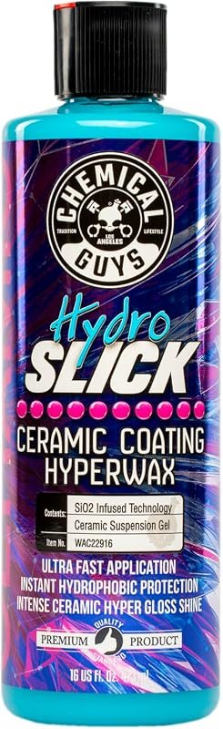 Chemical Guys HydroSlick Intense Gloss Ceramic Coating HyperWax – 16 o