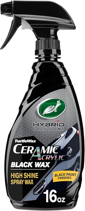 Turtle Wax Hybrid Solutions Ceramic Black Car Wax Spray – 16 oz Provid