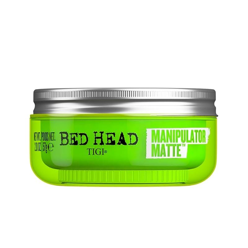TIGI Bed Head Manipulator Matte Wax – Strong Hold Sculpting Paste for 