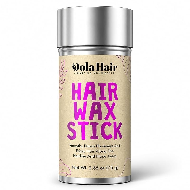 Dolahair Hair Wax Stick – Flyaway Control Pomade for Kids & Women, Pro