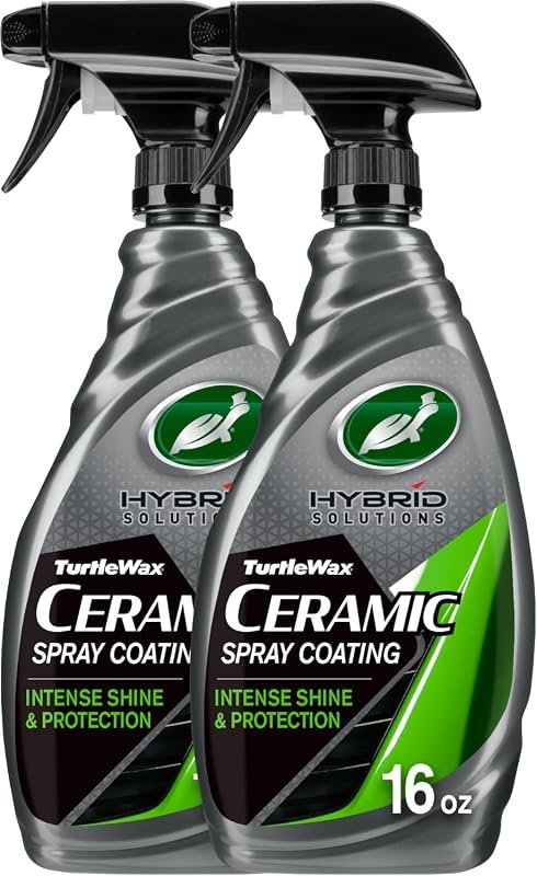 Turtle Wax Hybrid Solutions Ceramic Spray Wax Coating – 2‑Pack 16 oz E