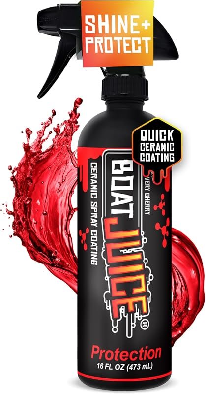 Boat Juice Protection 16 oz Ceramic Coating Spray, Marine Wax with Sup