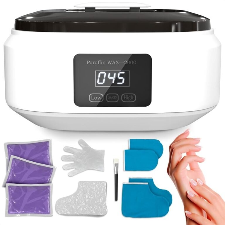 5 Expert-Reviewed Paraffin Wax Machines for Hands & Feet – Best of 2026