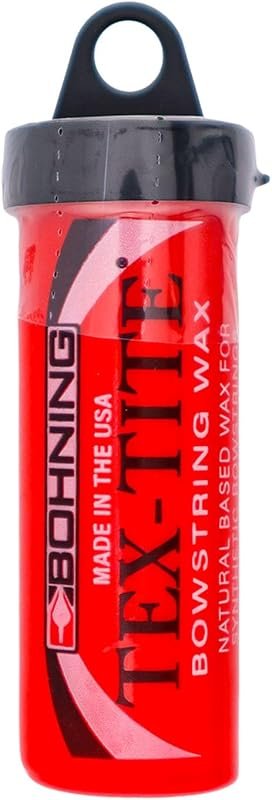 Bohning 1306 Tex‑Tite Clear Bowstring Wax – 1 oz High‑Temperature Resi