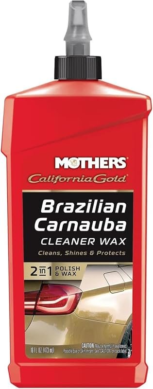 Mothers California Gold Brazilian Carnauba Cleaner Wax 16 oz – Cleaner
