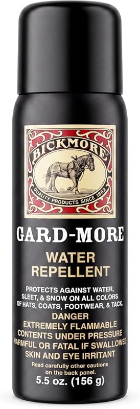 Gard‑More Water & Stain Repellent Spray, Advanced Leather and Suede Pr