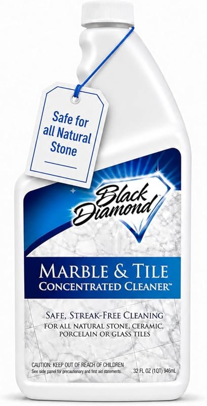 Black Diamond Stoneworks Marble & Tile Floor Cleaner Concentrate, 1 Qu