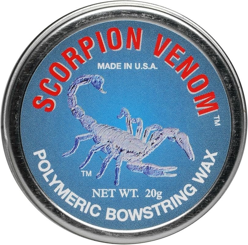 Scorpion Venom Polymeric Bowstring Wax – Ultra‑Strong Grip, Water‑Resi
