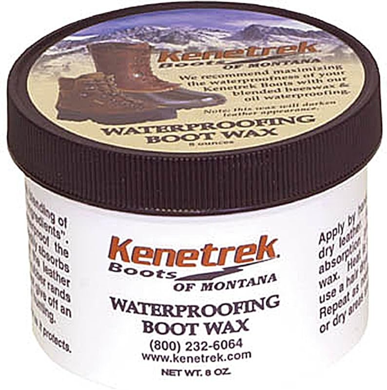 Kenetrek 256 Waterproof Boot Wax and Leather Treatment Dressing, 8 oz,