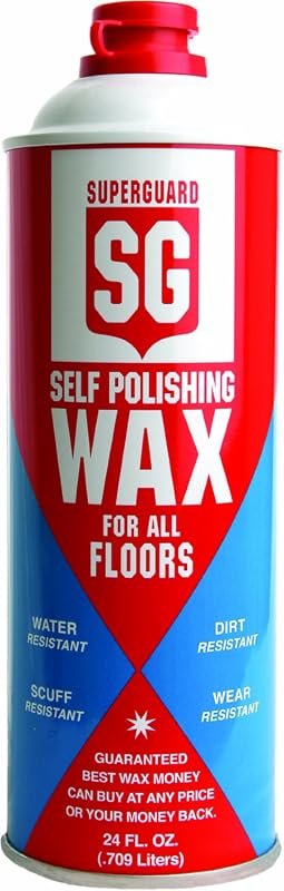 SAFEGUARD 801 Industrial Strength Self‑Polishing Wax – 24 Fluid Ounce