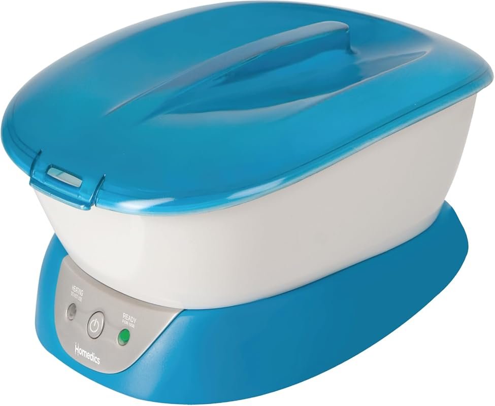 Homedics Paraffin Wax Machine for Hand Therapy, Provides Deep Moisturi
