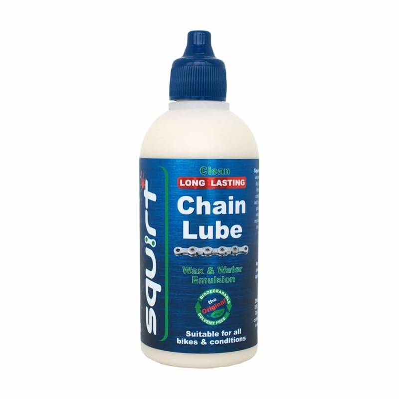 Squirt 120 ml Chain Lube – Long‑Lasting All‑Weather Dry Lubricant that
