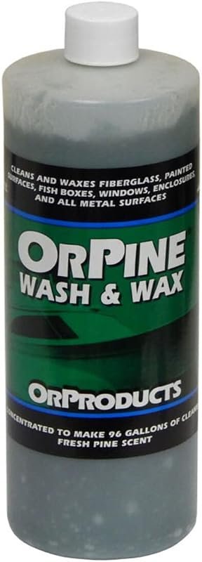 Orpine Wash and Wax – Concentrated Quart Formula Cleans, Polishes, and