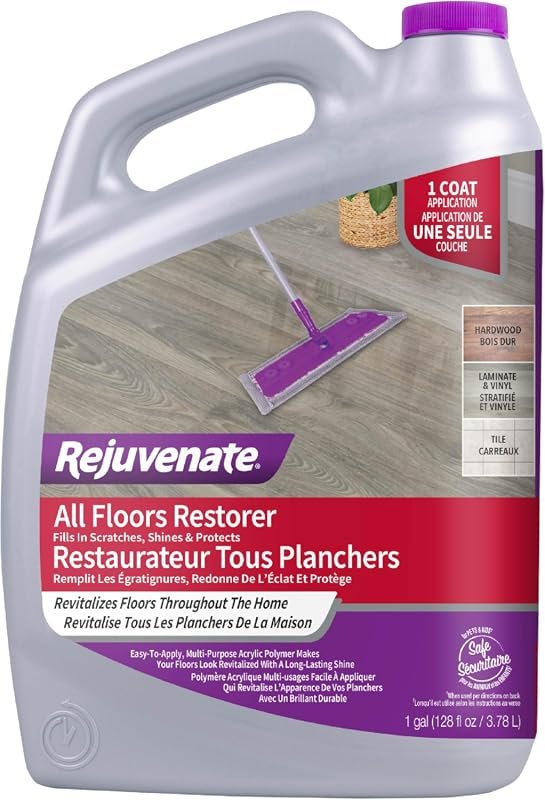 Rejuvenate All Floors Restorer 1 gal – fills scratches, restores shine