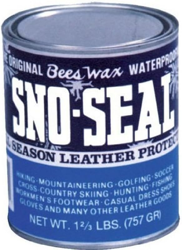 Atsko Sno‑Seal Original Beeswax Waterproofing, 1‑Quart Can, Provides N