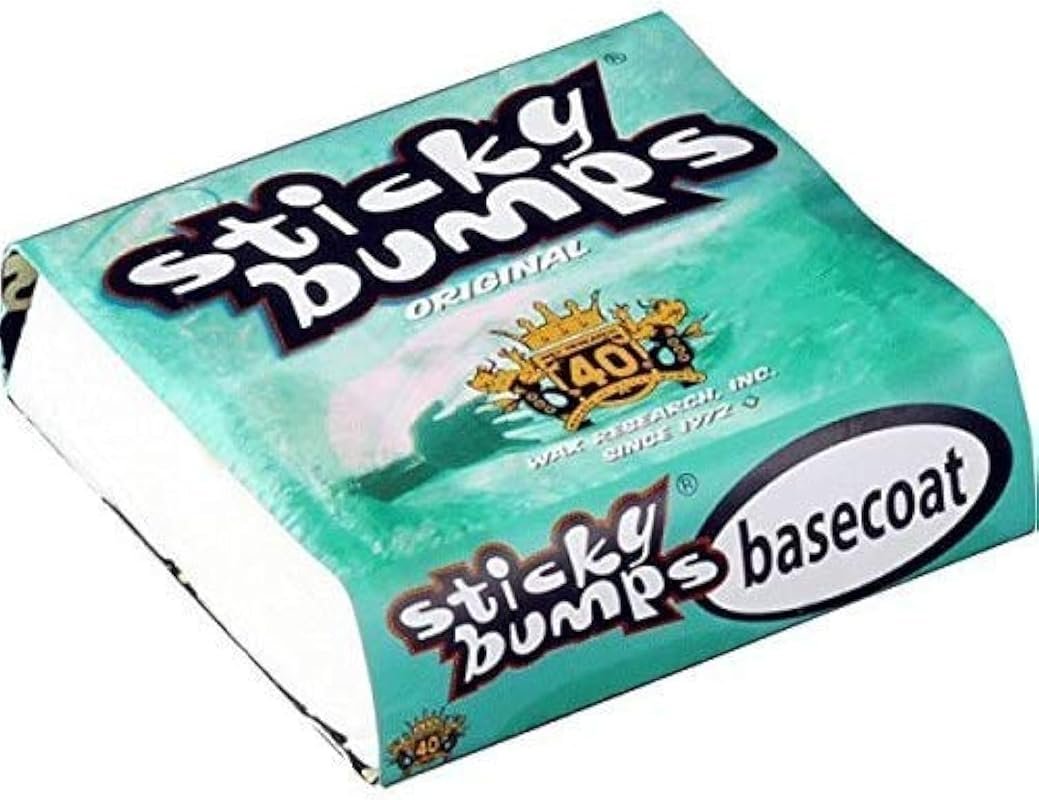 Sticky Bumps Surf Wax Base – 3‑Pack Essential Basecoat for Maximum Gri