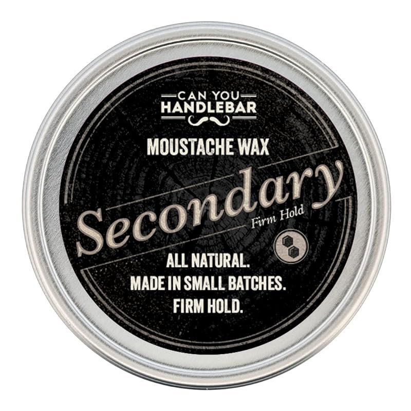Can You Handlebar Secondary Moustache Wax – Strong Hold, Natural Styli