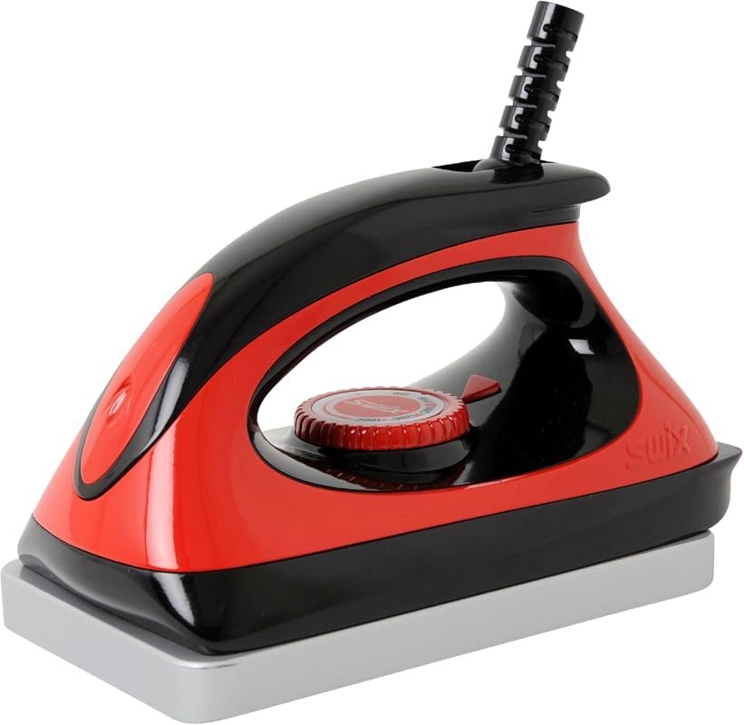 Swix T77 Ski Tune-Up Wax Iron offers temperature settings, quick 3‑minute heat-up