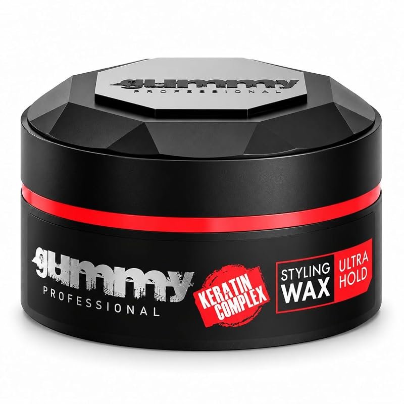Gummy Ultra Hold Hair Styling Wax – 5.07 fl oz Strong Hold, Matte Fini