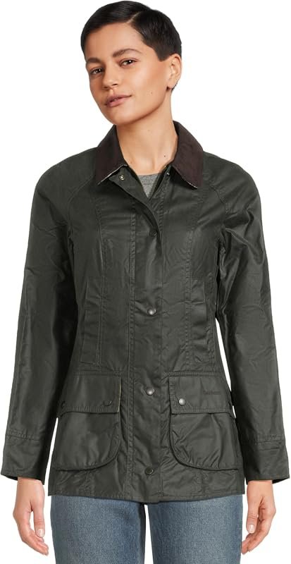 Barbour Women's Classic Beadnell Wax Jacket – Traditional Waxed Cotton