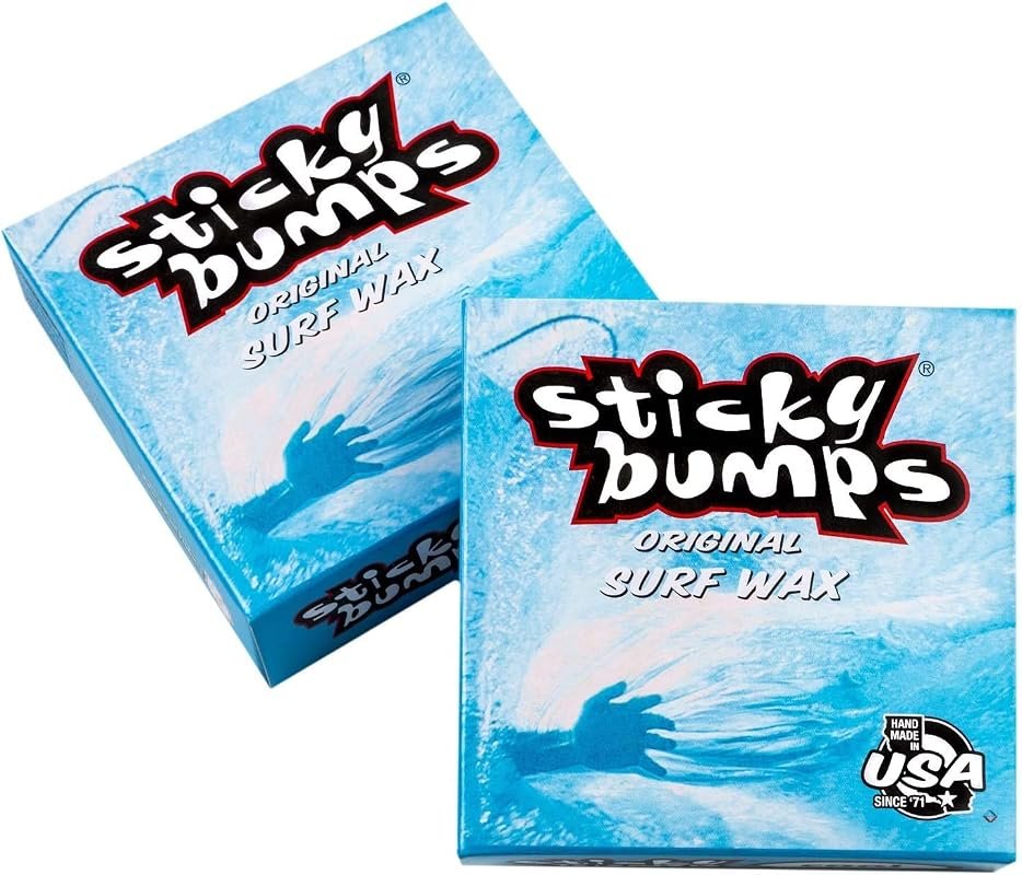 Sticky Bumps Original Cool‑Cold Surf Wax – Long‑Lasting, Non‑Toxic Gri