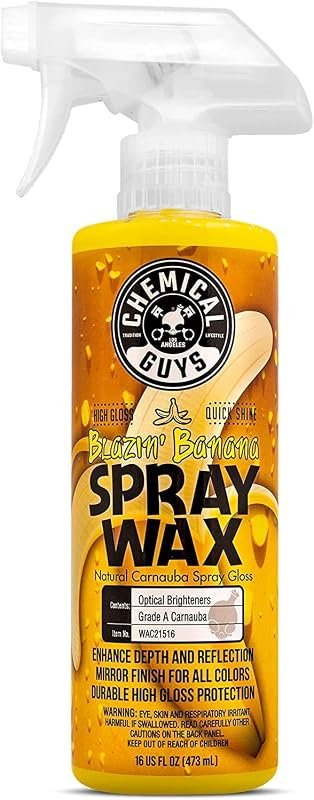 Chemical Guys Blazin' Banana Carnauba Spray Wax – 16 oz delivering hig