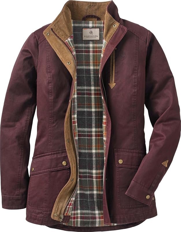 Legendary Whitetails Women's Shirt Jacket – Long‑Sleeve, Flannel‑Lined