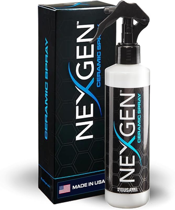 Nexgen Ceramic Spray – 8 oz Ceramic Coating for Cars, Made in USA, Del
