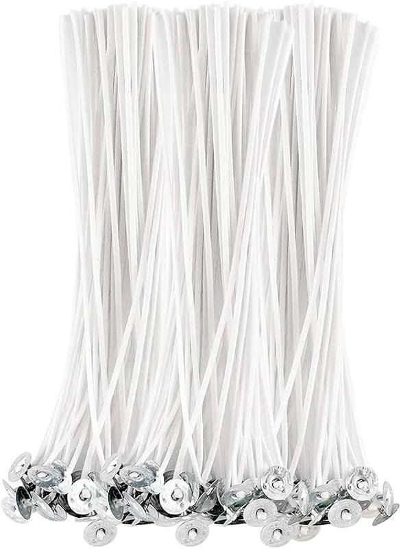 BEADNOVA 150-Piece 8-Inch Large Cotton Candle Wicks – Premium Wicks fo