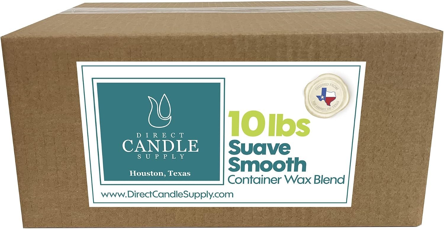 Direct Candle Supply 10 lb Paraffin – Single‑Pour Formula, Strong Adhe