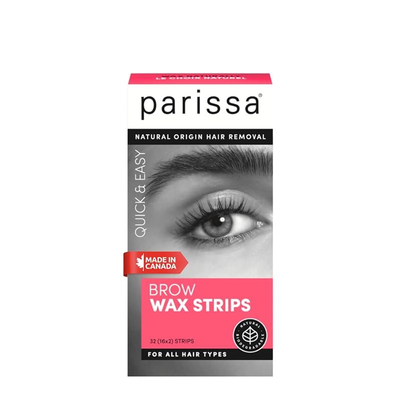Parissa Eyebrow Wax Strips – 16 strips for quick, at‑home eyebrow shap