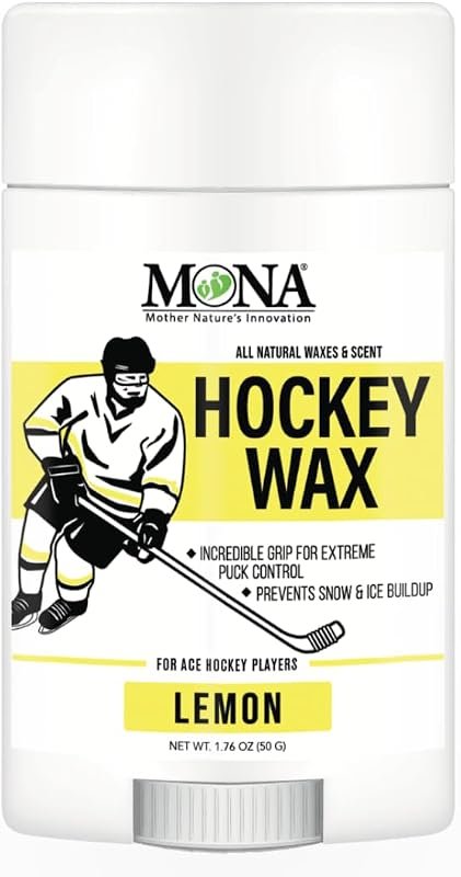 MONA Brands Elite Hockey Stick Wax – Blade Protection Improves Puck Co