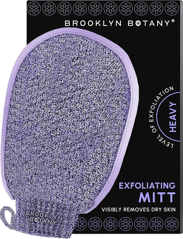 Brooklyn Botany Exfoliating Mitt – Reusable Natural Cellulose Brush fo