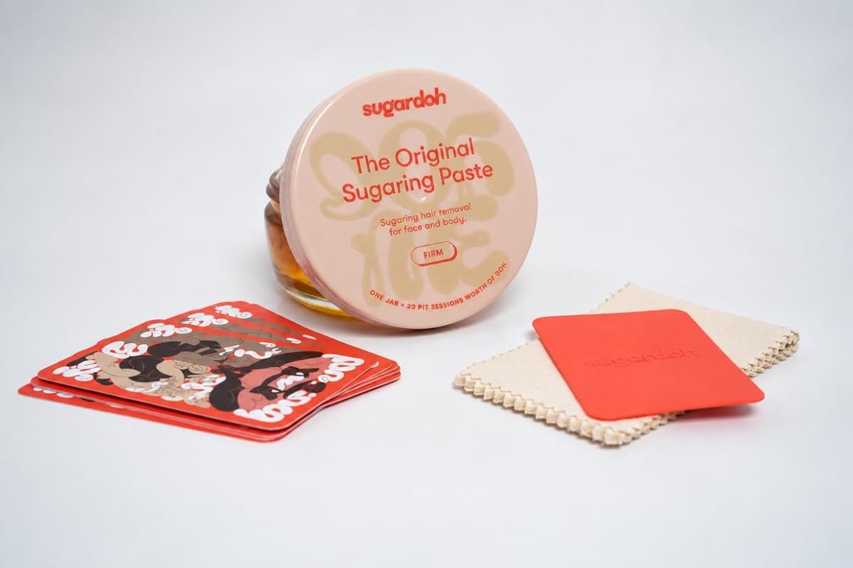 Sugardoh Big Doh Firm Sugaring Kit – Powerful Formula for Coarse Body