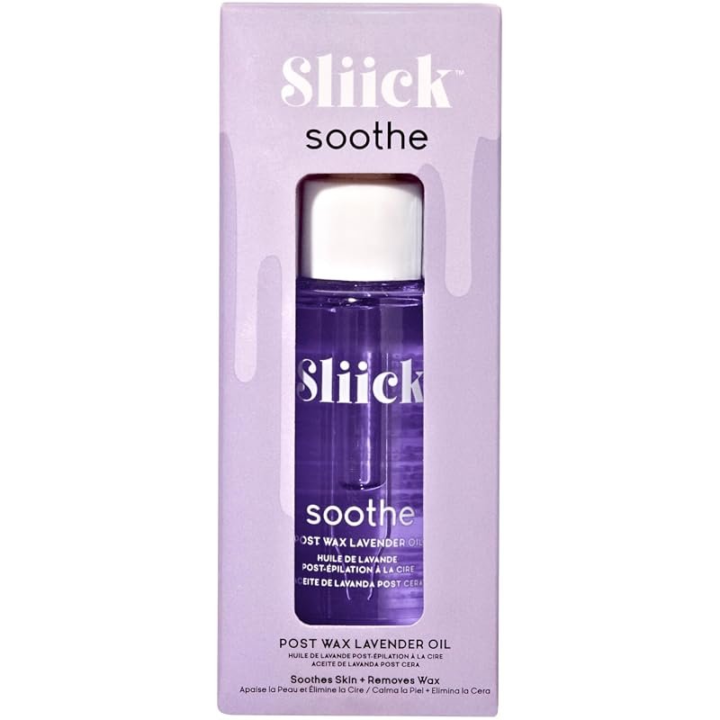Sliick Soothe Lavender 1oz Post‑Wax Oil Treatment for bikini and body,