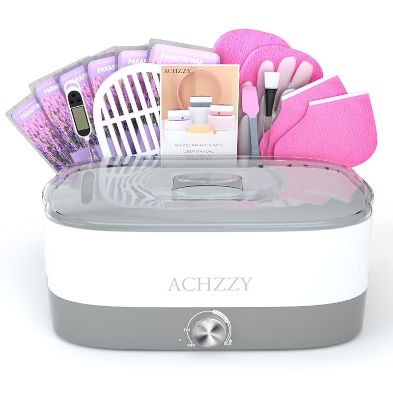 Achzzy 4000ml Paraffin Wax Machine for Hands and Feet – Includes Refil