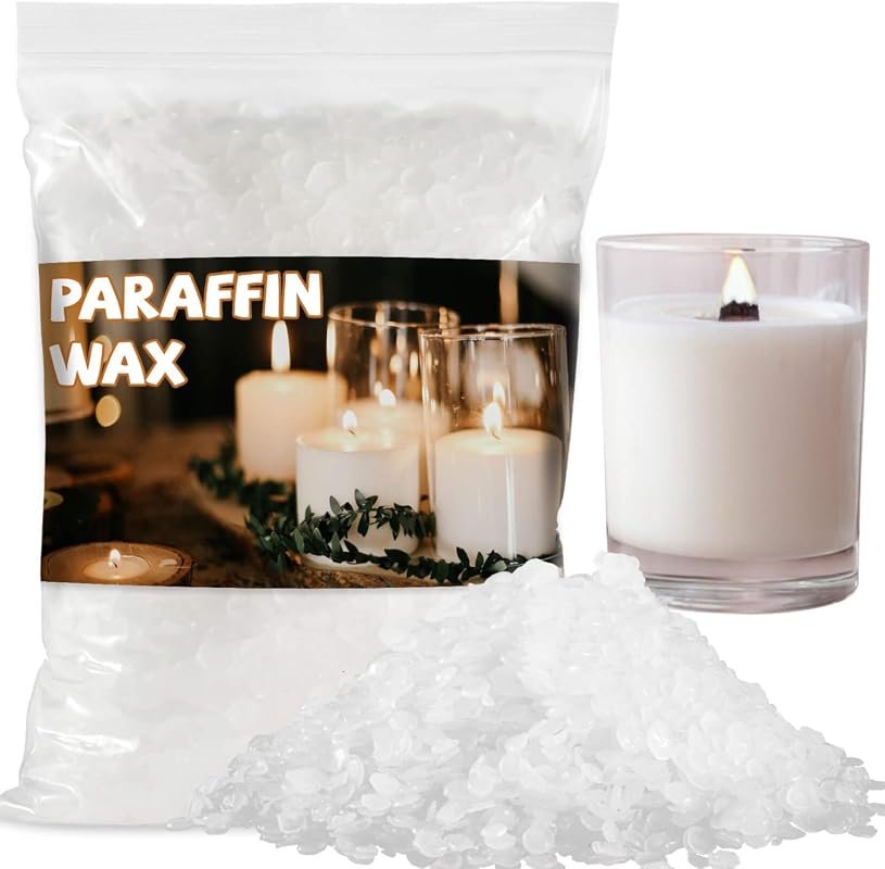 CARGEN 430g White Paraffin Wax Pellets – Candle‑Making Beads for DIY P
