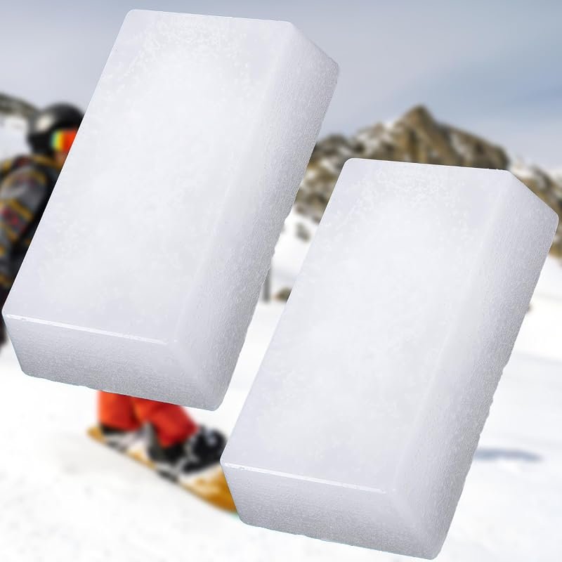 Universal Snow Block Wax for ski and snowboard racing delivers maximum