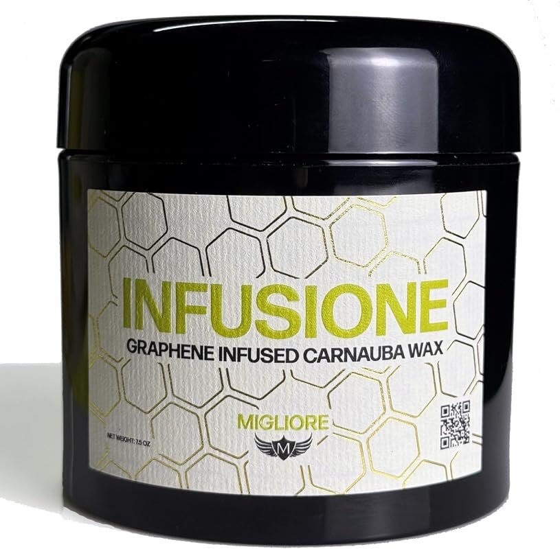 Migliore Infusione graphene‑infused carnauba wax delivers showroom shi