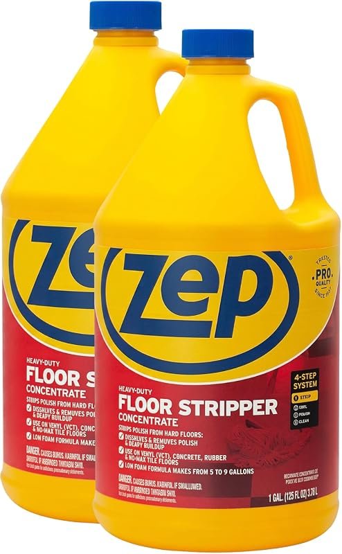 Zep Heavy‑Duty Floor Stripper Concentrate – Low‑Foaming, Deep‑Penetrat