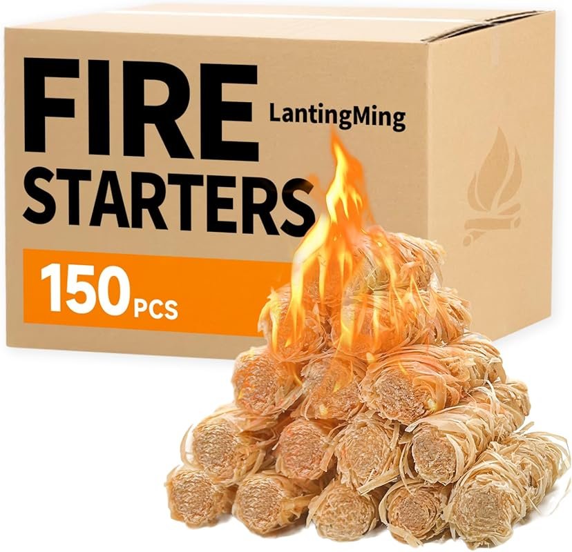 Generic Waterproof Fire Starters – 150 Pieces for Reliable Ignition in