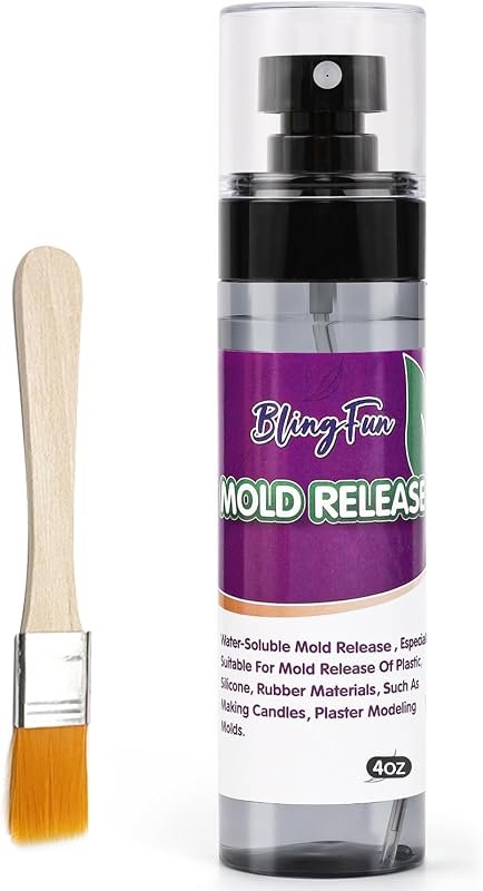 4 oz Fast‑Dry Mold Release Spray – Silicone Oil Non‑Stick Agent for Ca