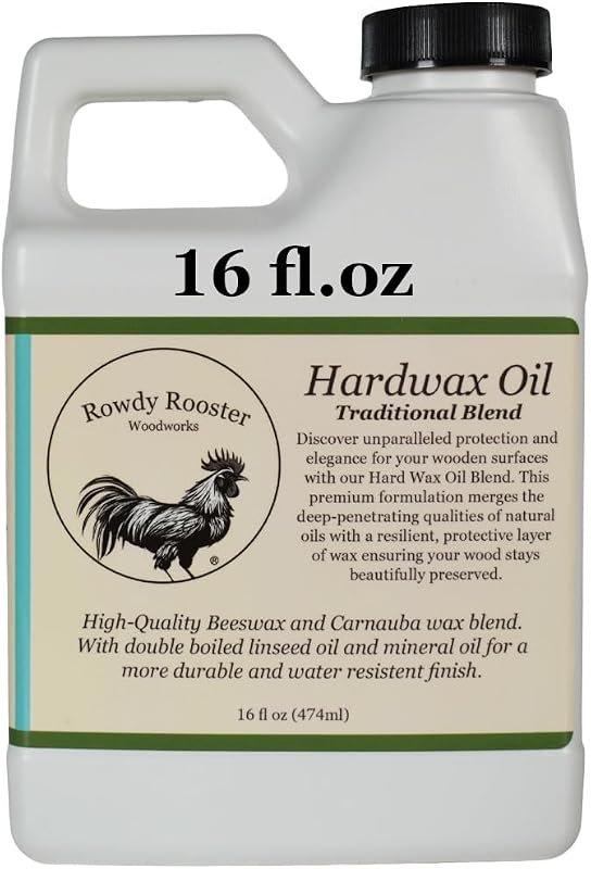 Traditional hard wax oil 16 oz combines mineral, hard wax, and linseed