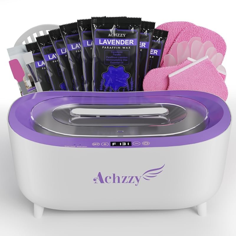 Achzzy 5000ml Wax Warmer for Hands & Feet, Smart Heating, Temp Control