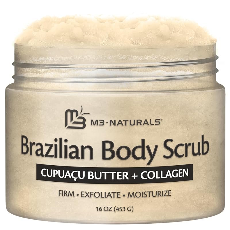 M3 Brazilian Body Scrub – Firming & Moisturizing Bikini Formula, 16 oz