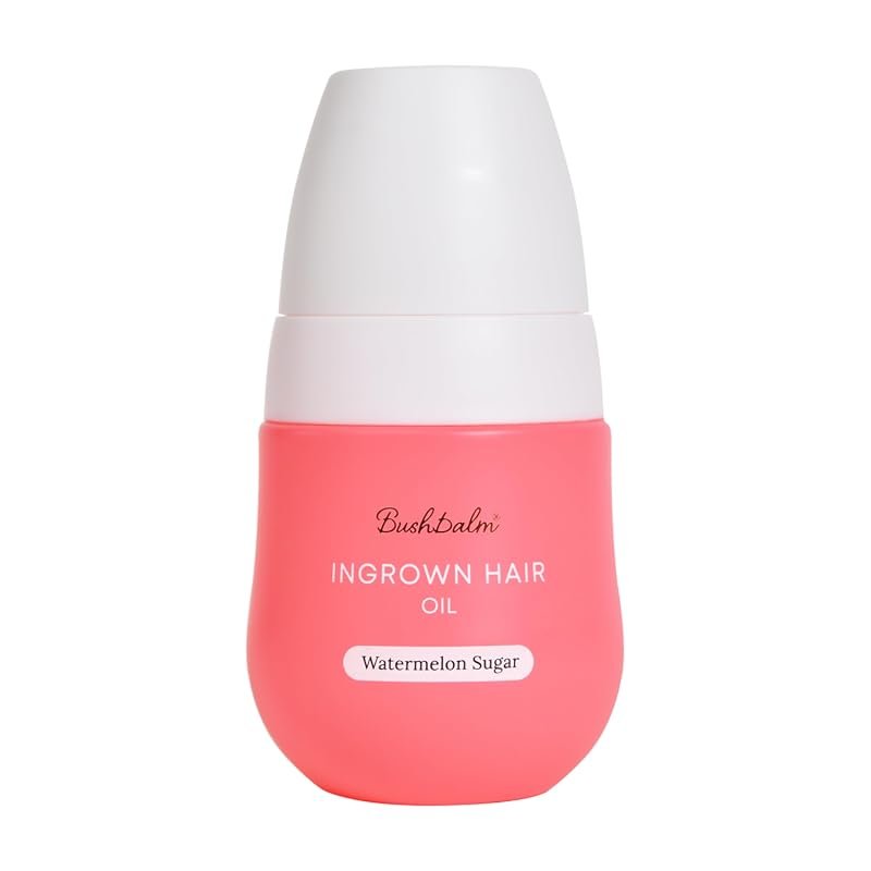 Bushbalm Watermelon Sugar Ingrown Hair & Razor Bump Oil – Hydrates, calms irritation, and prevents bumps